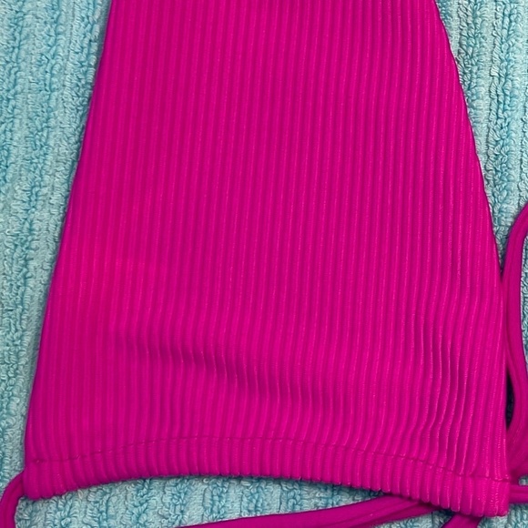 Frankies Bikinis Diana Sliding Halter Triangle Bikini Top Orchid Purple X-Small - Picture 4 of 7